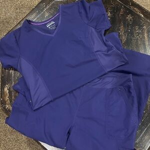 Healing Hands Scrub LOT size LARGE